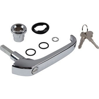 Vergrendeling en schuifdeur