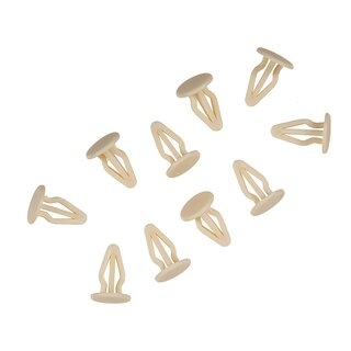 Bekledingspaneel clips 10 stuks Beige