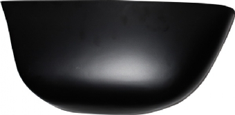 Achterspatbord onderzijde zijkant links achter Karmann Ghia