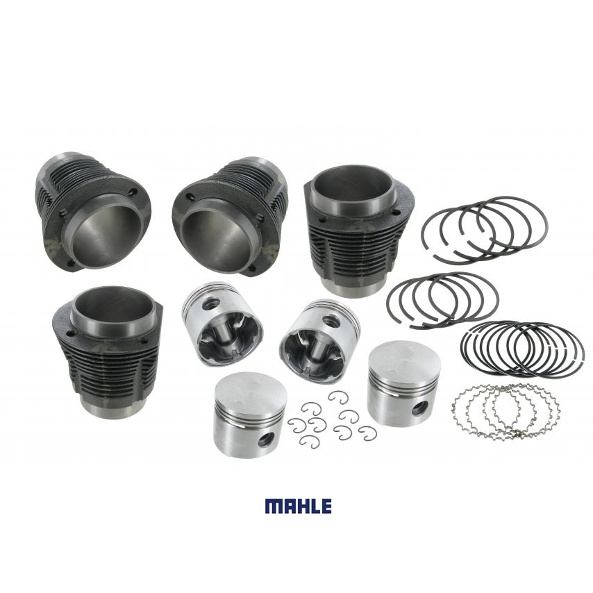 Cilinder/zuigerset 1192 cc (30 PK). Type 1 motoren boring 77 mm slag 64 mm. carter 82 mm cylinderkoppen 84 mm 111198057