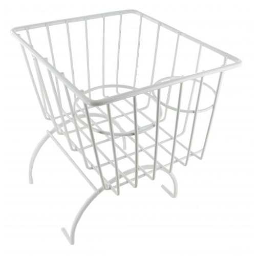 Opbergmandje met bekerhouders wit. Kever. Karmann Ghia. Type 3. Kübel 