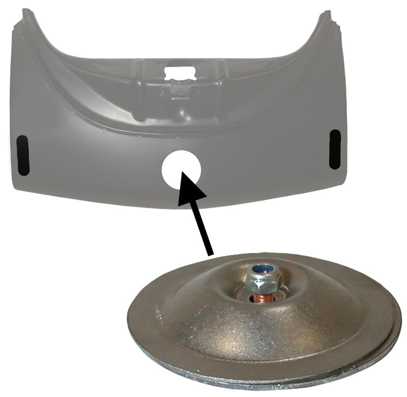 Afdekset voor voorpaneel Kever 951220-5