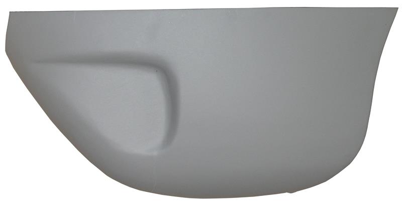 Achterspatbord onderzijde zijkant rechts achter