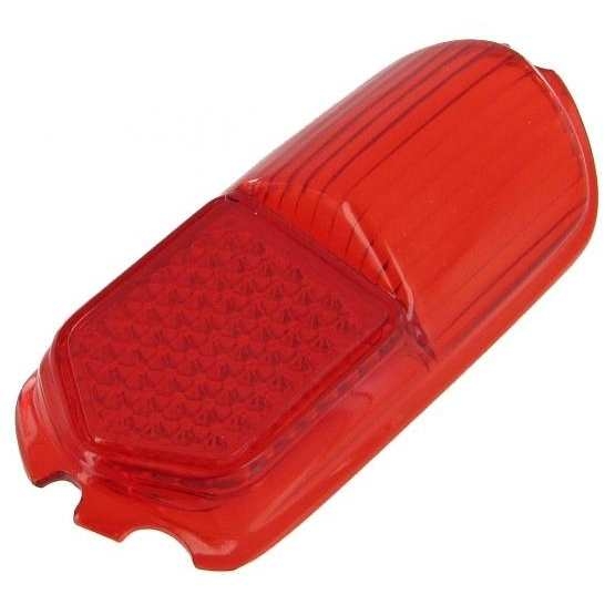 Achterlichtlens USA rood/rood (per stuk). Karmann Ghia T/M 1957 (ch 1 708 049) 141945227A
