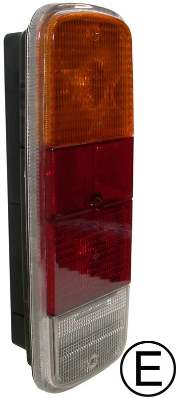 Achterlicht T2 bus compleet,met E-keur 211900145G ORIGINEEL