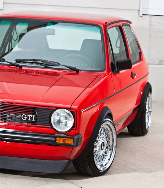 Zwarte sierlijstenset Golf 1 2-deurs en cabrio