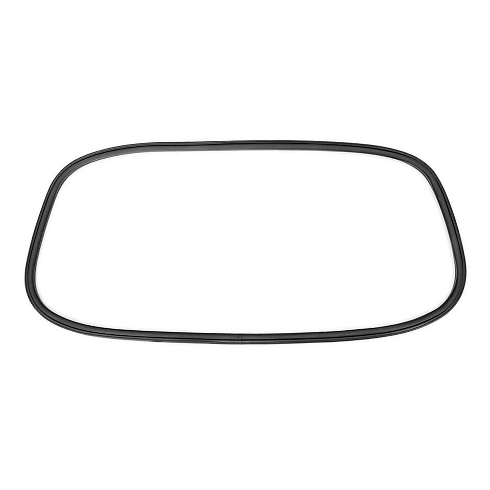 Achterruitrubber deluxe (met lijstgroef). Karmann Ghia 8/1967 en later 143845521C