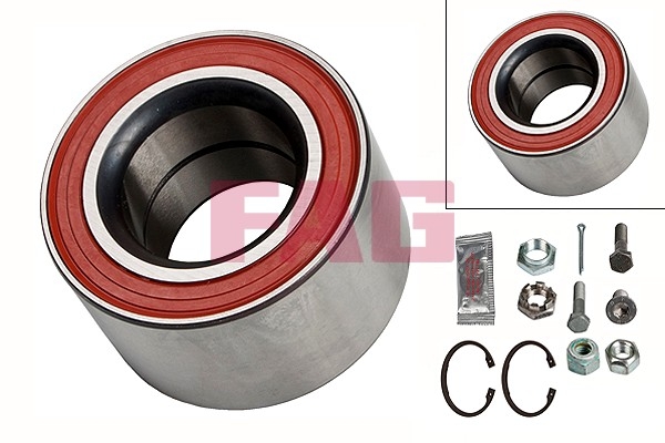 Wiellager kit, voor 1 wiel, voorzijde 171498625D FAG