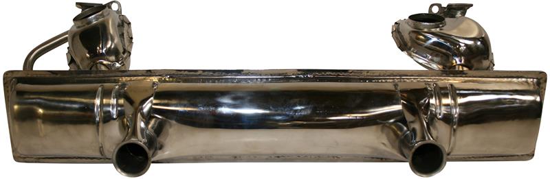 Uitlaat, RVS, E-TÜV goedgekeurd 111251051H