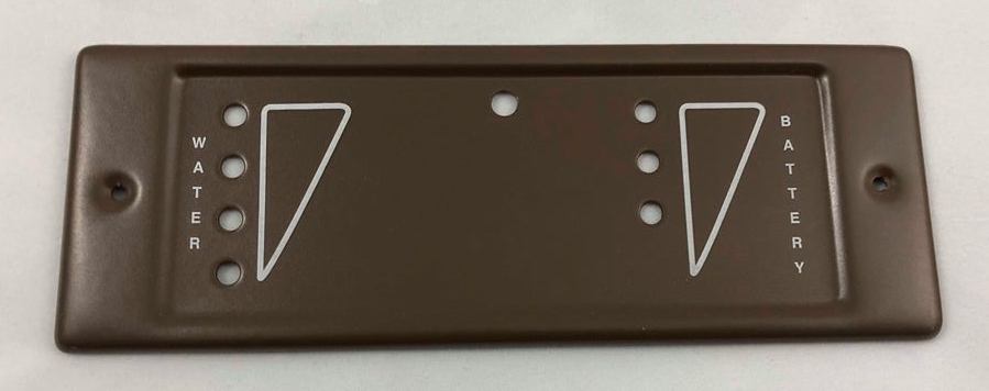 Kap voor water en accu niveau Westfalia bruin (1 schakelaar)