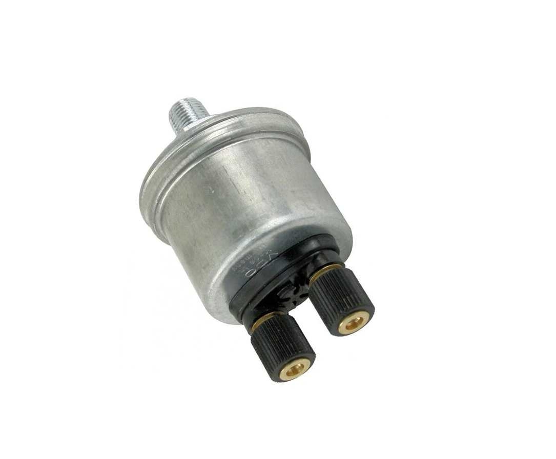 Oliedruk opnemer met waarschuwings contact (VDO). 12 volt 0-5 bar 