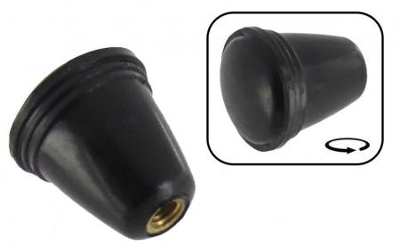 Dashboard knop licht, choke of asbak zwart  111941541