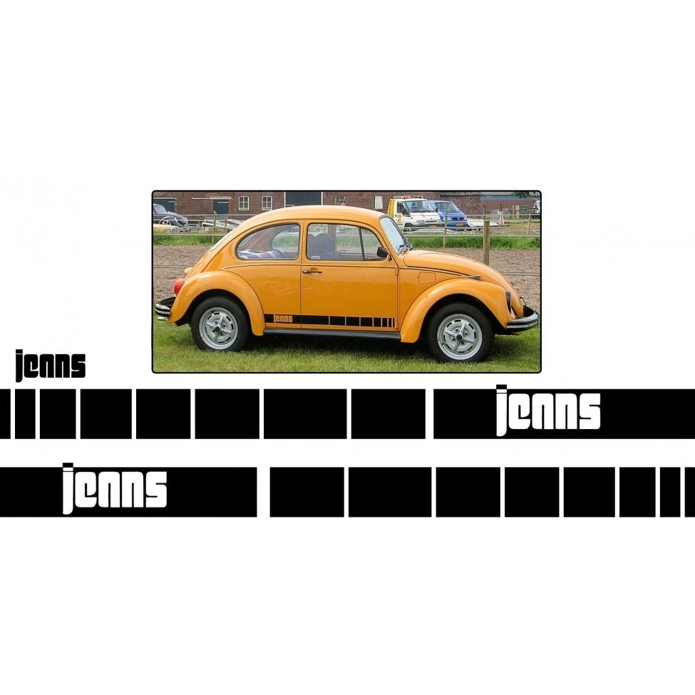 Striping set JEANS. Kever 1200 1974 