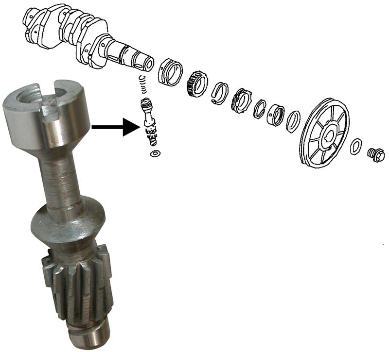 Stroomverdeler aandrijfas 113105231B