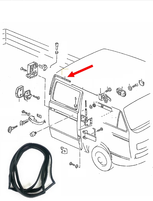 Rubbers en seals Doka / Enka