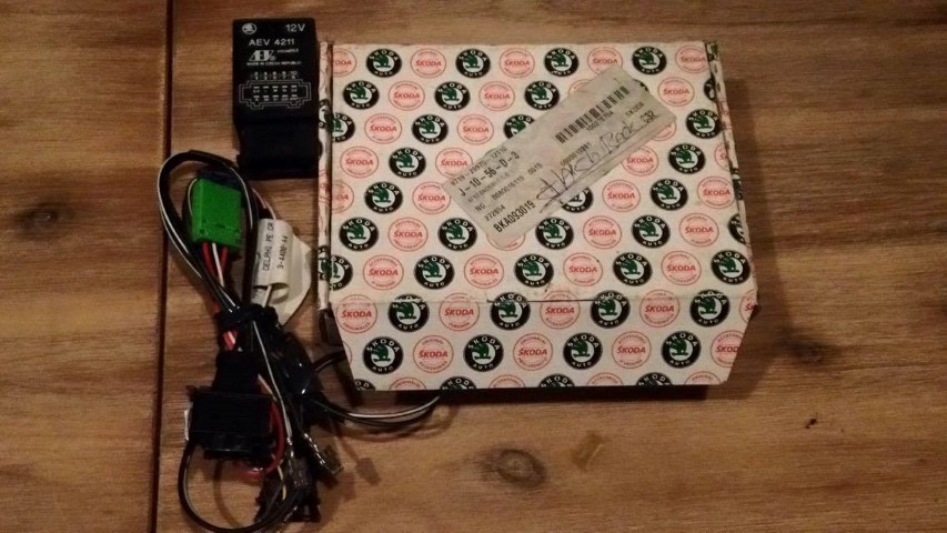 afstandsbediening voor centr. vergrendeling Octavia (tot 2004) 