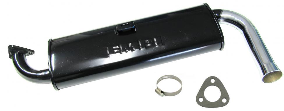 Single quiet pack demper zwarte transportlak. Type 3 