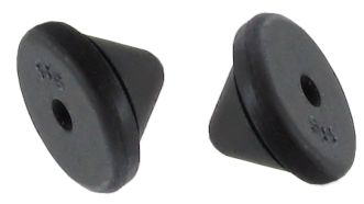 Rubber dopjes (8 mm) op meerder plaatsen gebruikt (Set). Kever. Karmann Ghia. Type 3. Bus T/M 7/1979. Kübel N0200223