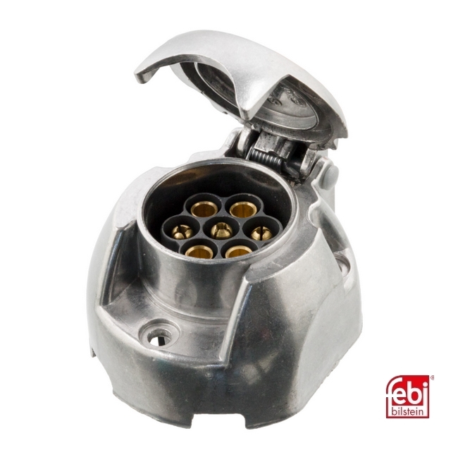 Stekkerdoos trekhaak 7 polig Metaal