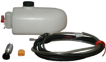 Pomp/ reservoir/ sproeiers