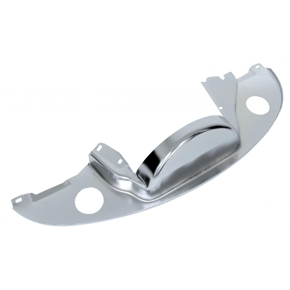 Motorafsluitplaat met kachel, zonder voorverwarming gaten chroom