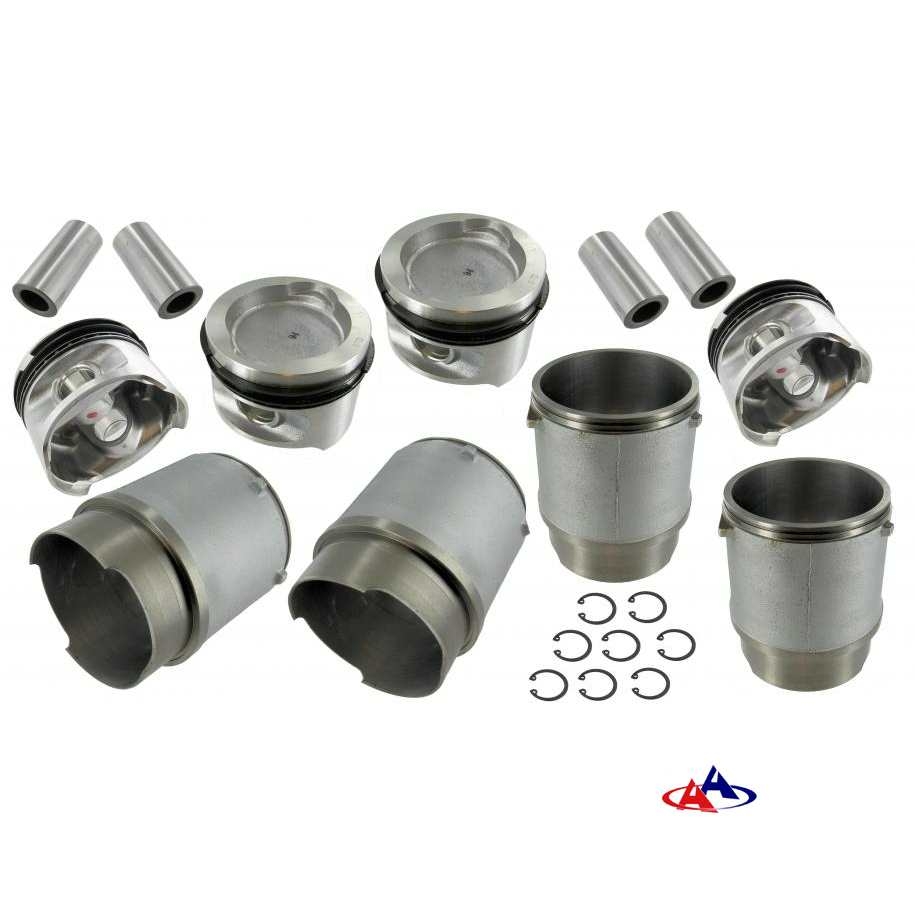 Big-bore cilinder/zuigerset 1977 cc. WBX motoren  slip in type. Aanpassing 1.9 naar 2.0 L  025198075