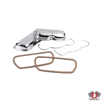 Klepdekselset standaard chroom (Classic Line)