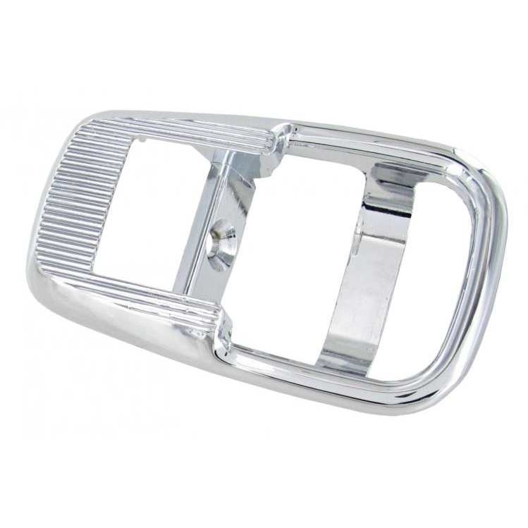 Omlijsting deurklink binnen, chroom 411837097