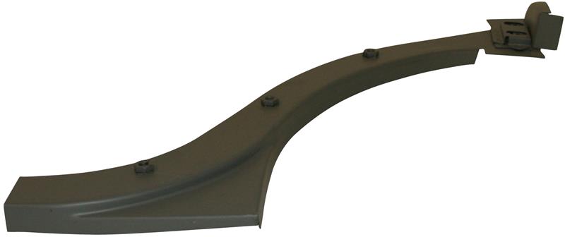 Bodem deel, voorzijde kachelkanaal Karmann Ghia, rechts 