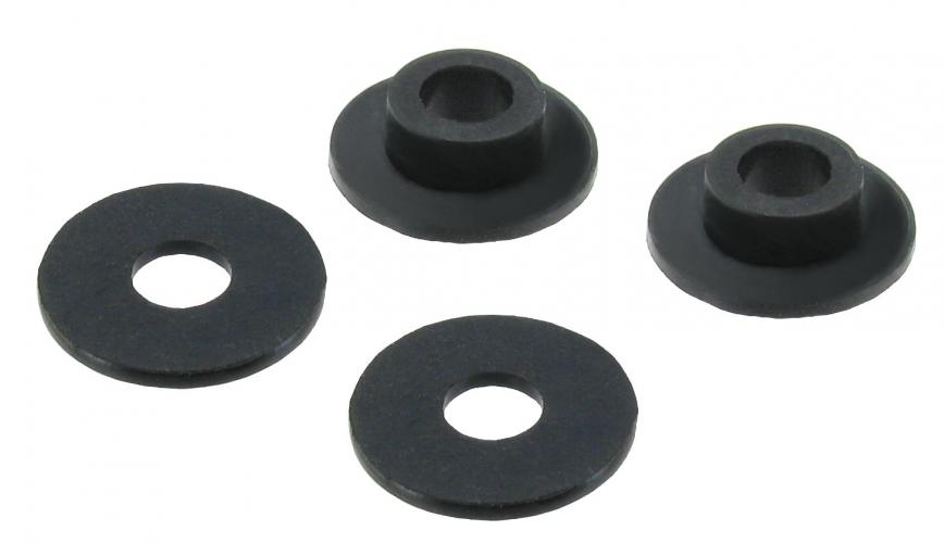 Pop-out slot glasrubbers links + rechts 4-delig (Kever, KG, Type 3)