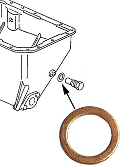 Ring voor carterplug 1005306