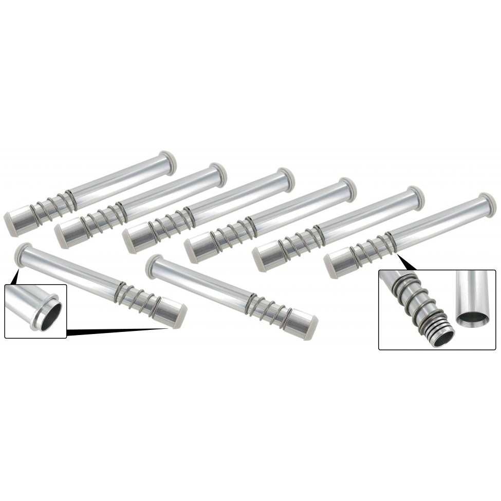 Stoterstangpijpje, verstelbaar, Aluminium (PER STUK)