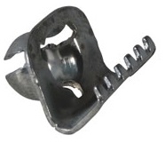 Deurruitrubber clips binnenzijde 14 stuks. Karmann Ghia 141837487