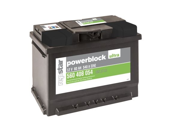 Accu 12v 60AH/540A (B13)** AFHAAL