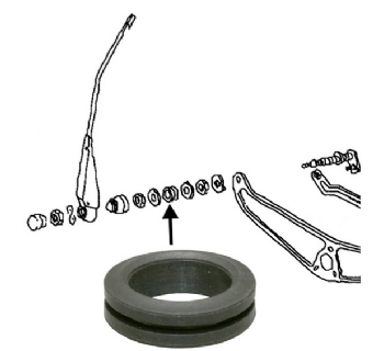 Rubber voor wisserstang T1 211955261