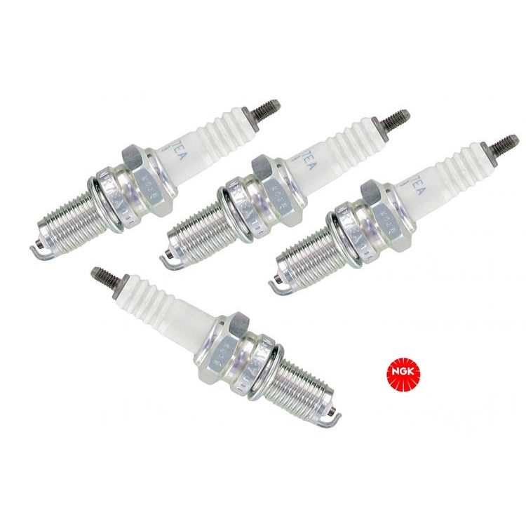 Bougie NGK DPR7EA-9 met 12 mm schroefdraad (4 stuks)