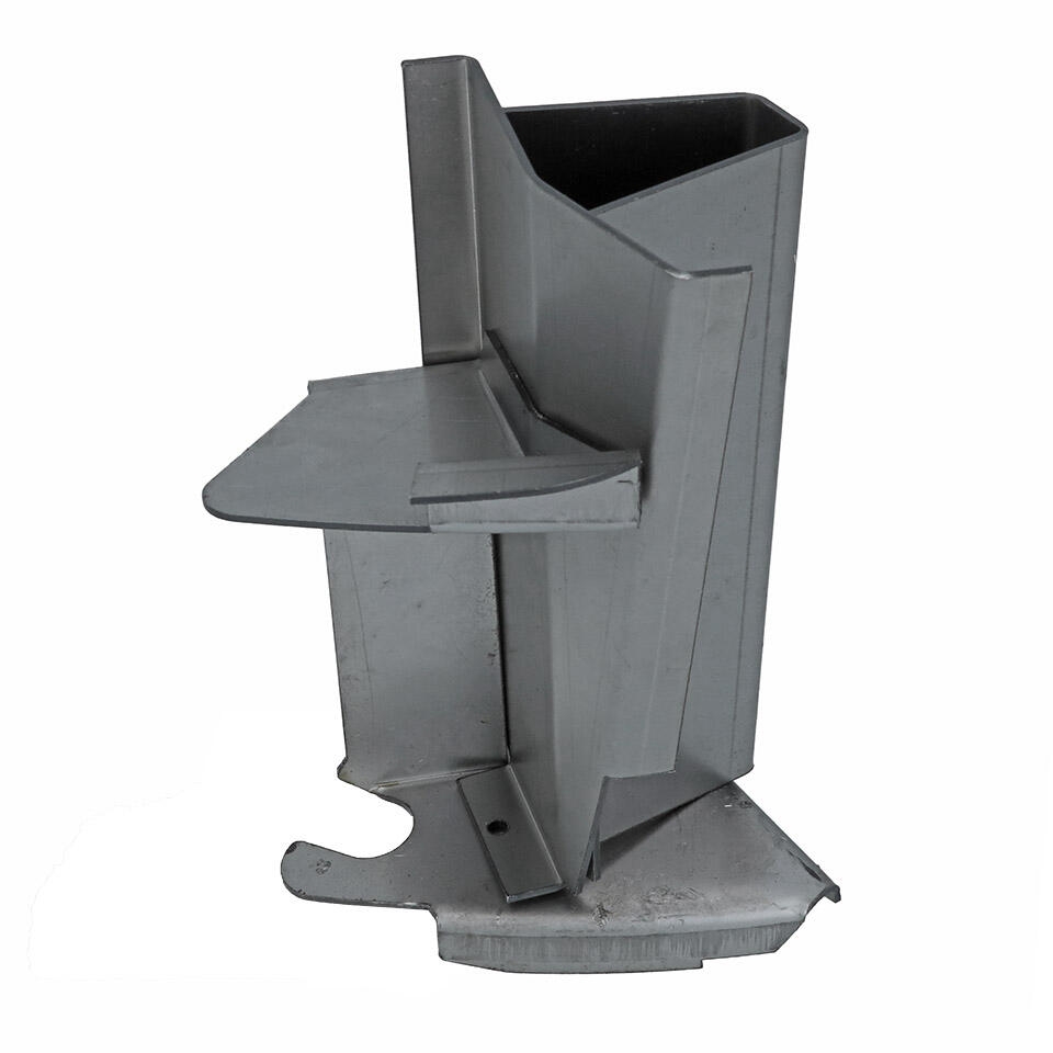 A-stijl reparatiedeel onderzijde (20cm) Links T2 08/72-07/79