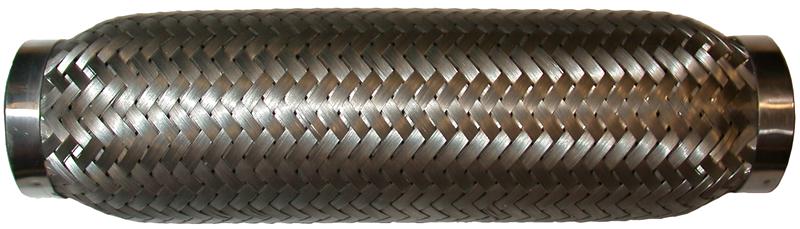 Flexibel uitlaatdeel, 50x260 mm, RVS