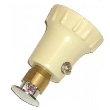 Pop-out knop ivoor (per stuk). Kever 8/1964 en later. Karmann Ghia. Type 3 311847245