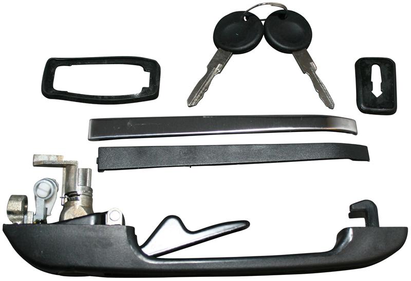 Deurgreep MET cilinder 191837205A  Linksvoor (Incl. Sleutels)