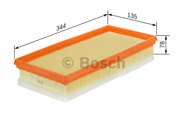 Luchtfilter BOSCH F 026 400 172