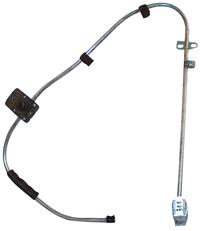 Raammechaniek manueel Golf 1 / Jetta rechtsvoor 171837402B