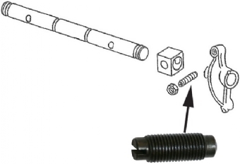 Klepstelbout, 9 mm 025109451