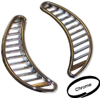 Chromen ventilatieroosters zijkant Kever, links/rechts 113819447A