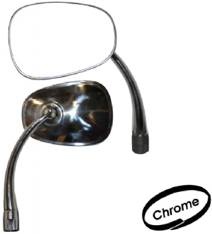 Buitenspiegel kever 08/50-07/67 chroom, links 113857513A