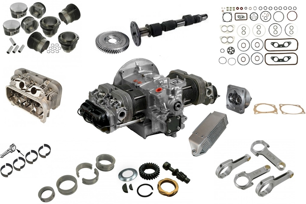 Motor T25/ T3 LBX (Luchtgekoeld)