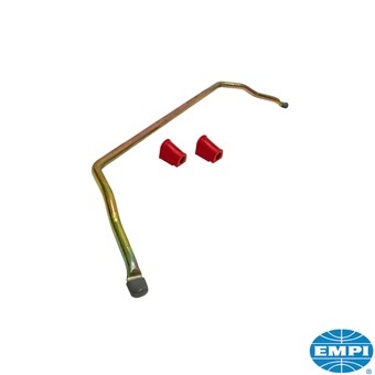 Stabilisator T1, voorzijde. gemaakt van 22mm staal, verzinkt. incl. urethaan rubbers