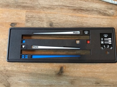 Afdekking verwarmingspaneel T25 / T3 Bruin 251919383M 