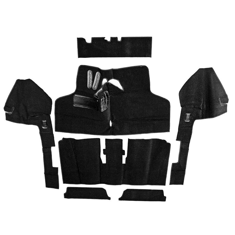 Tapijtset, Type 3 08/64-07/73, zwart