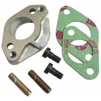 Carburateur omzet adapter 30/31 PICT > 1600 spruitstuk. 